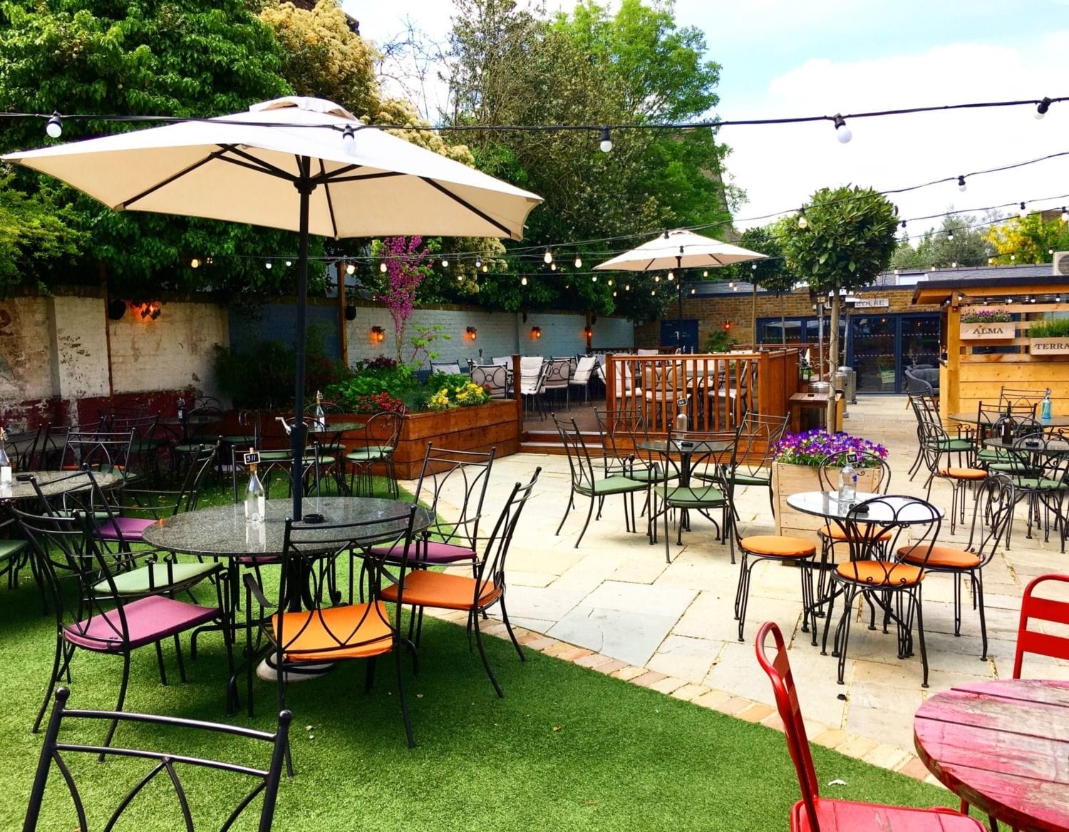A London beer garden that's ready for you with open arms: The County Arms1