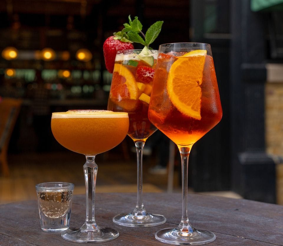 cocktails at the farrier camden bar in camden town london