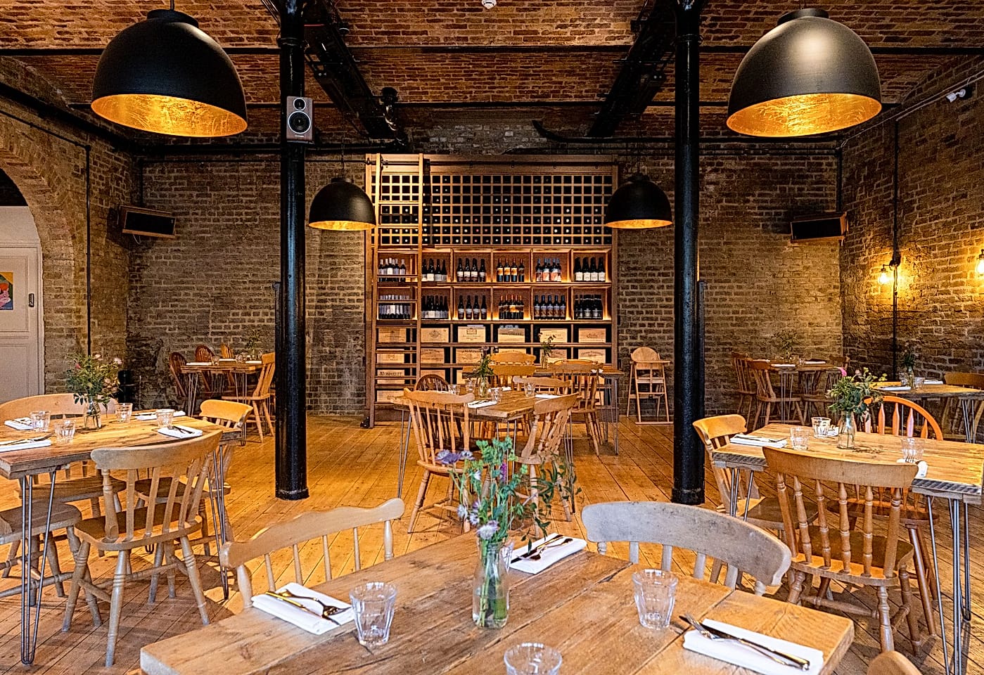 interior at the farrier camden bar in camden town london