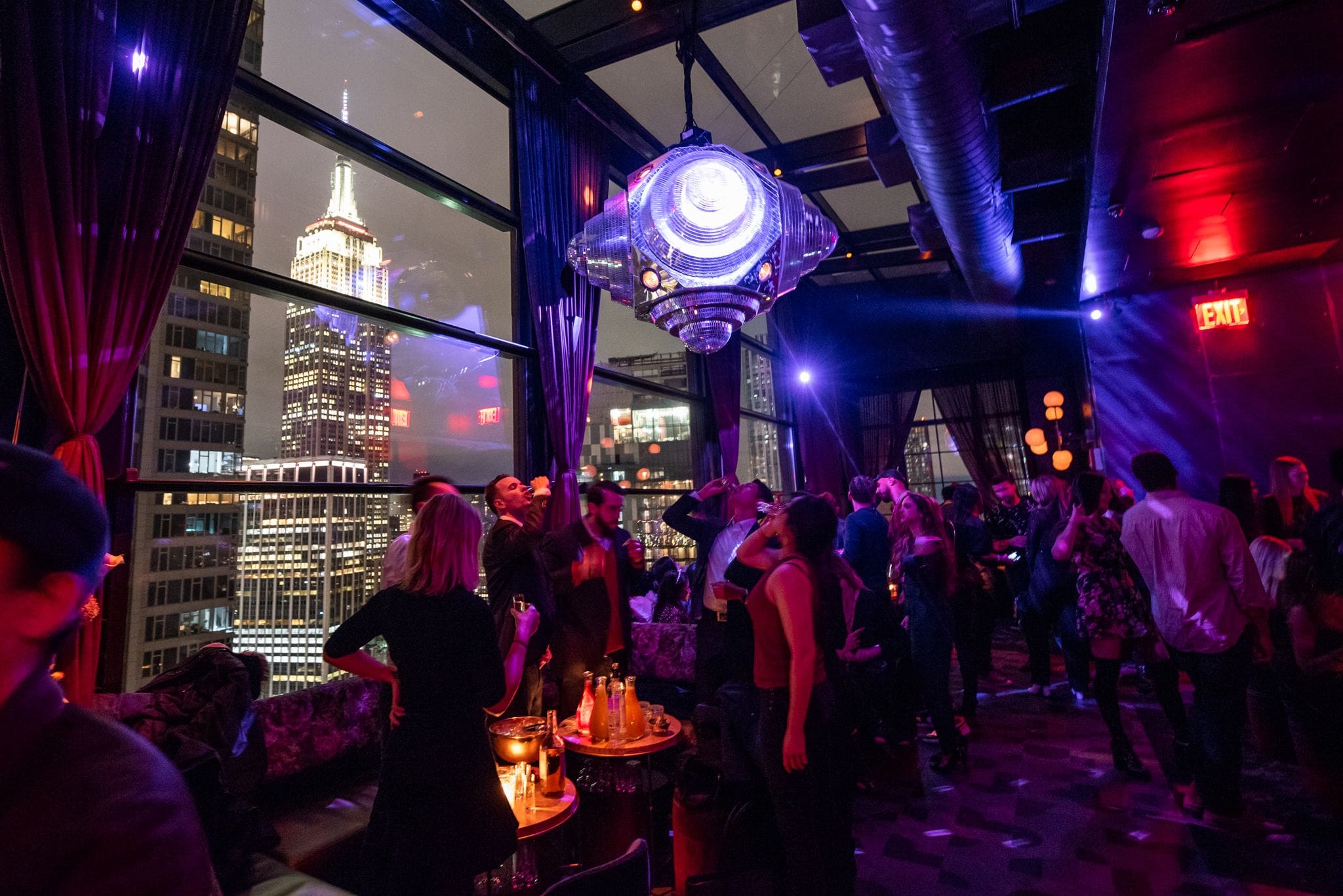 The Fleur Room Cocktail Bar Private Event NYC