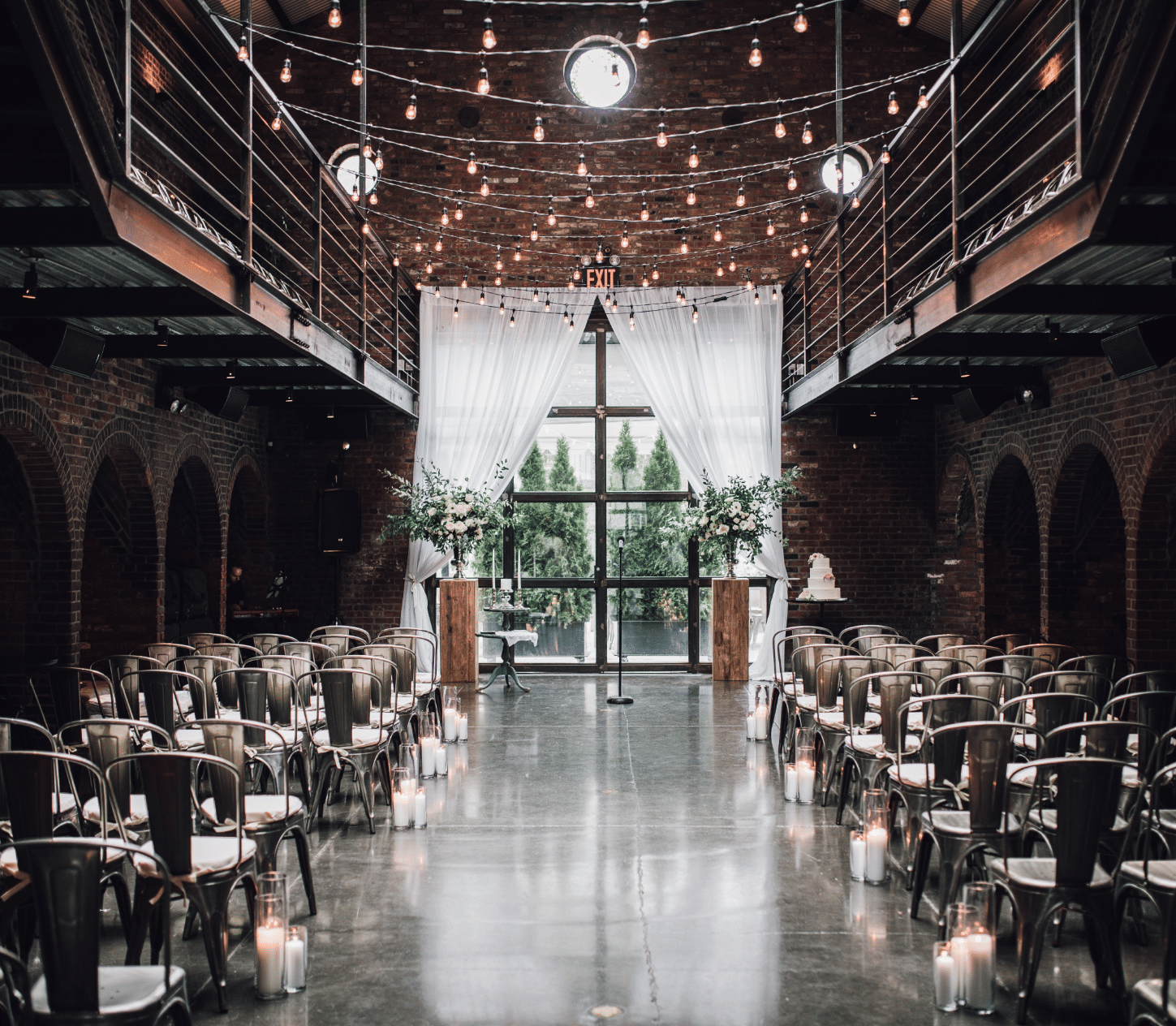 A historic riverside venue for NYC weddings: The Foundry1