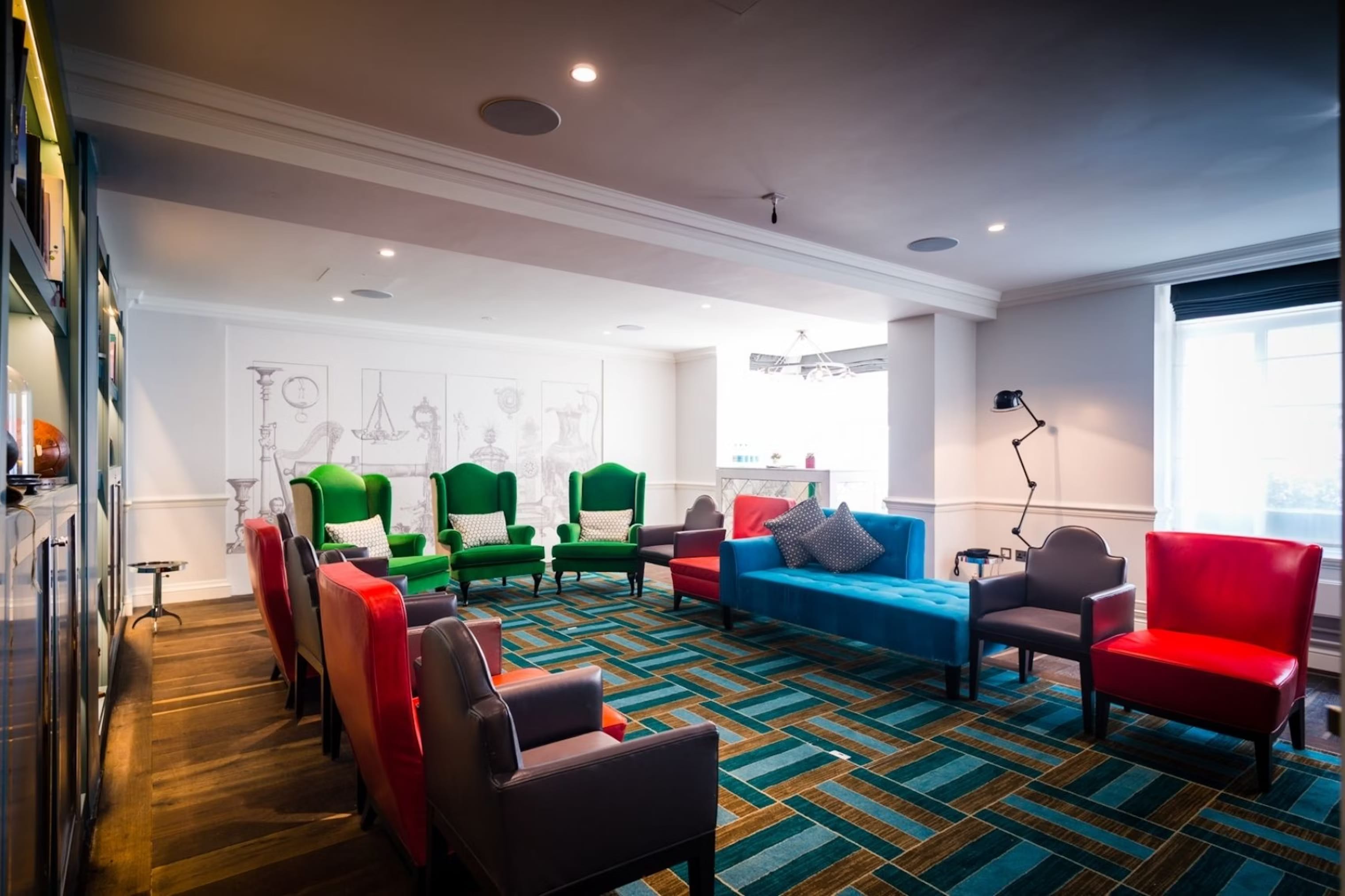 the games room meeting room in the ampersand hotel in south kensington london