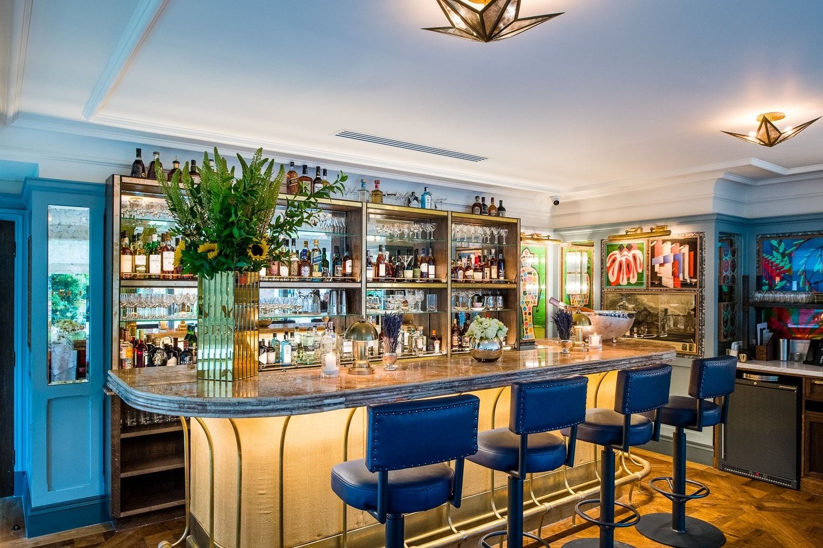 the garden room at the ivy city garden city of london private dining