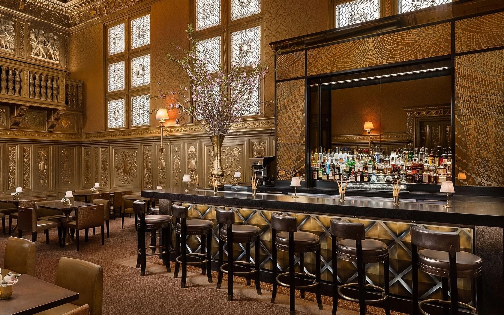 the gold room lotte palace corporate holiday party midtown nyc 