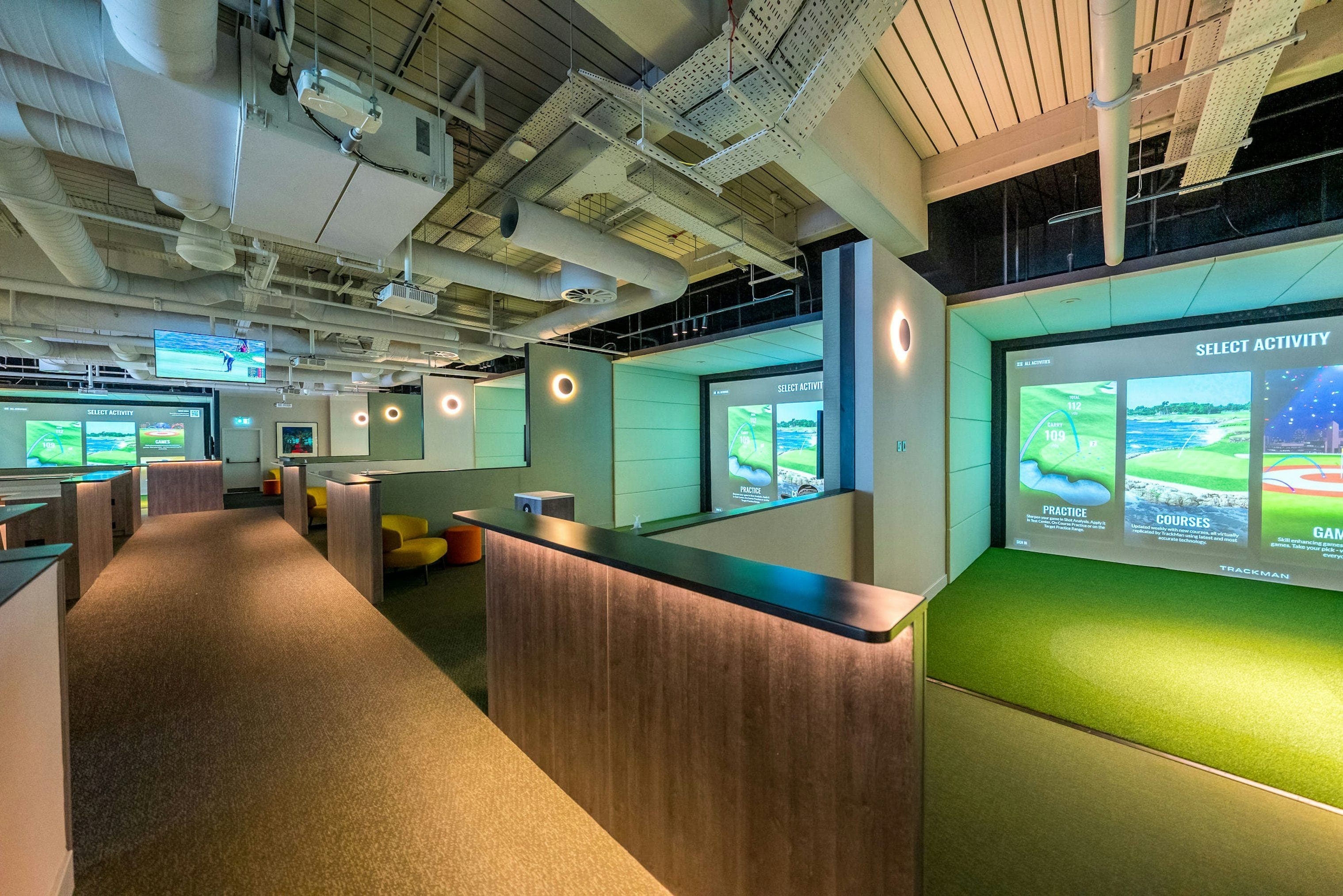 the golf groove wimbledon london team activity