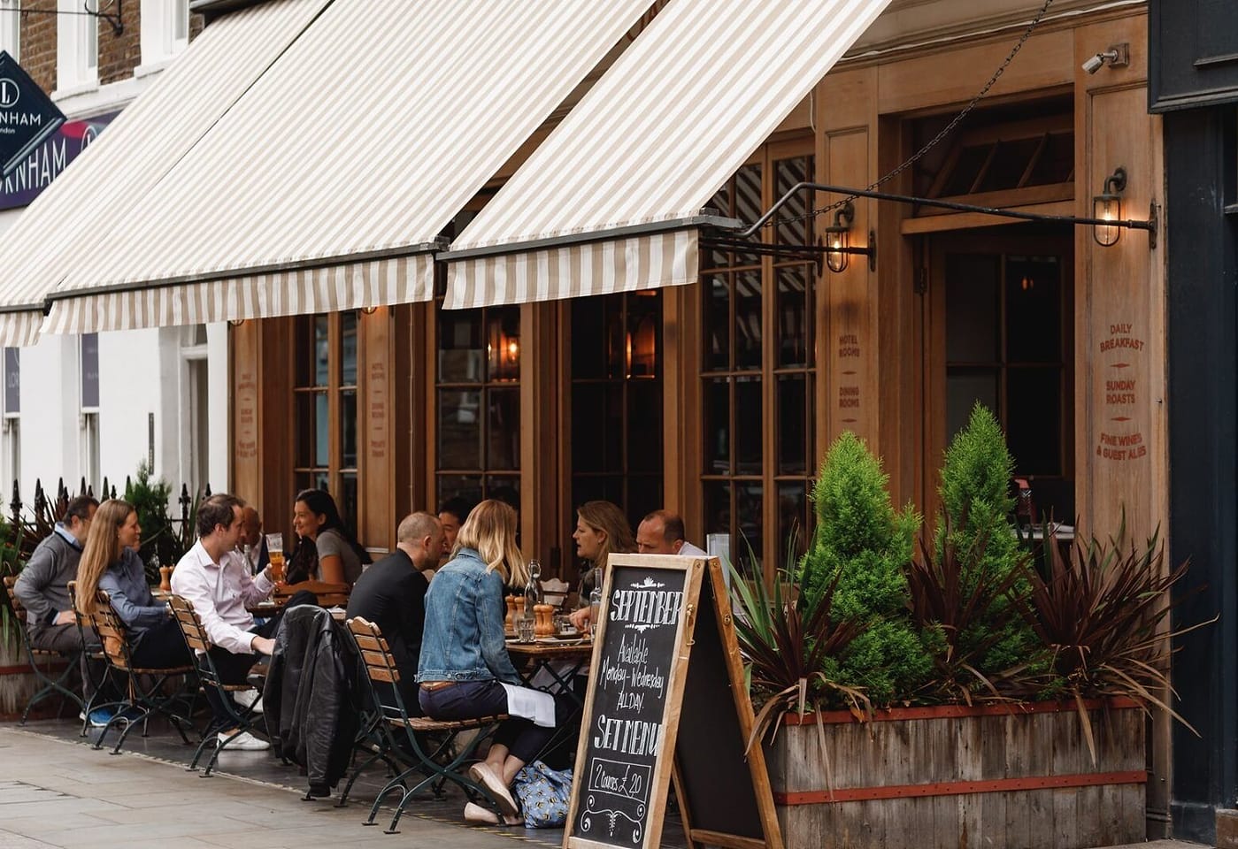 the grazing goat marylebone private dining london