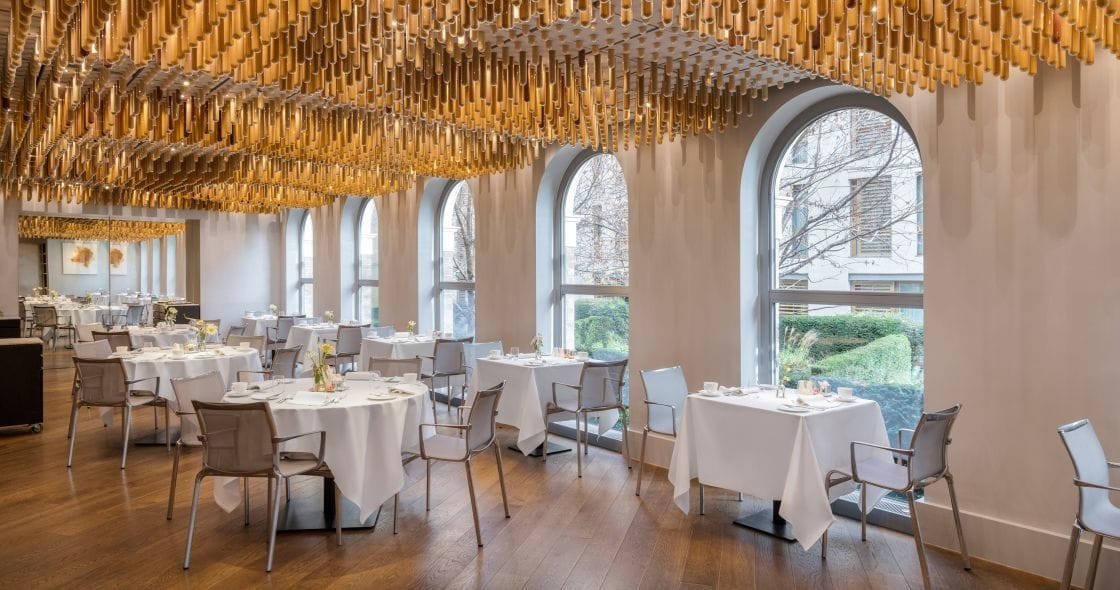 interior of the halkin bar belgravia london bar