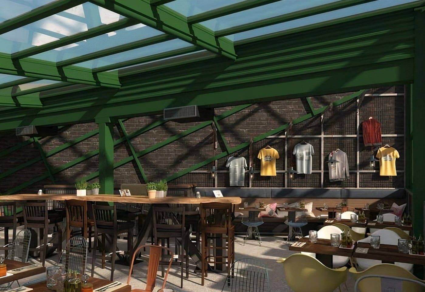 the heights bar and grill upper manhattan rooftop restaurants