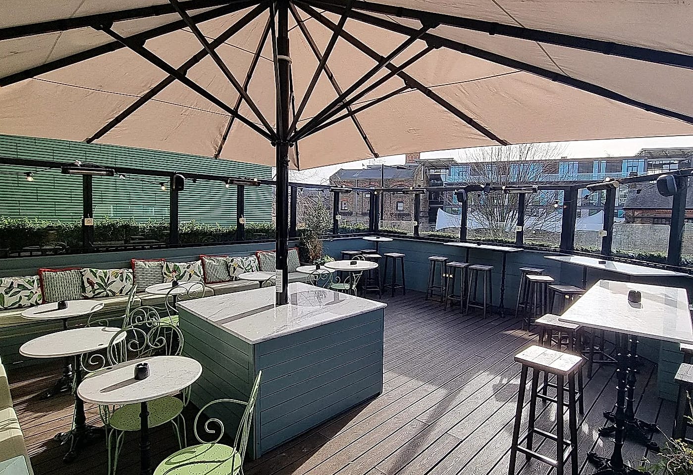 terrace at the lock tavern camden bar in camden town london