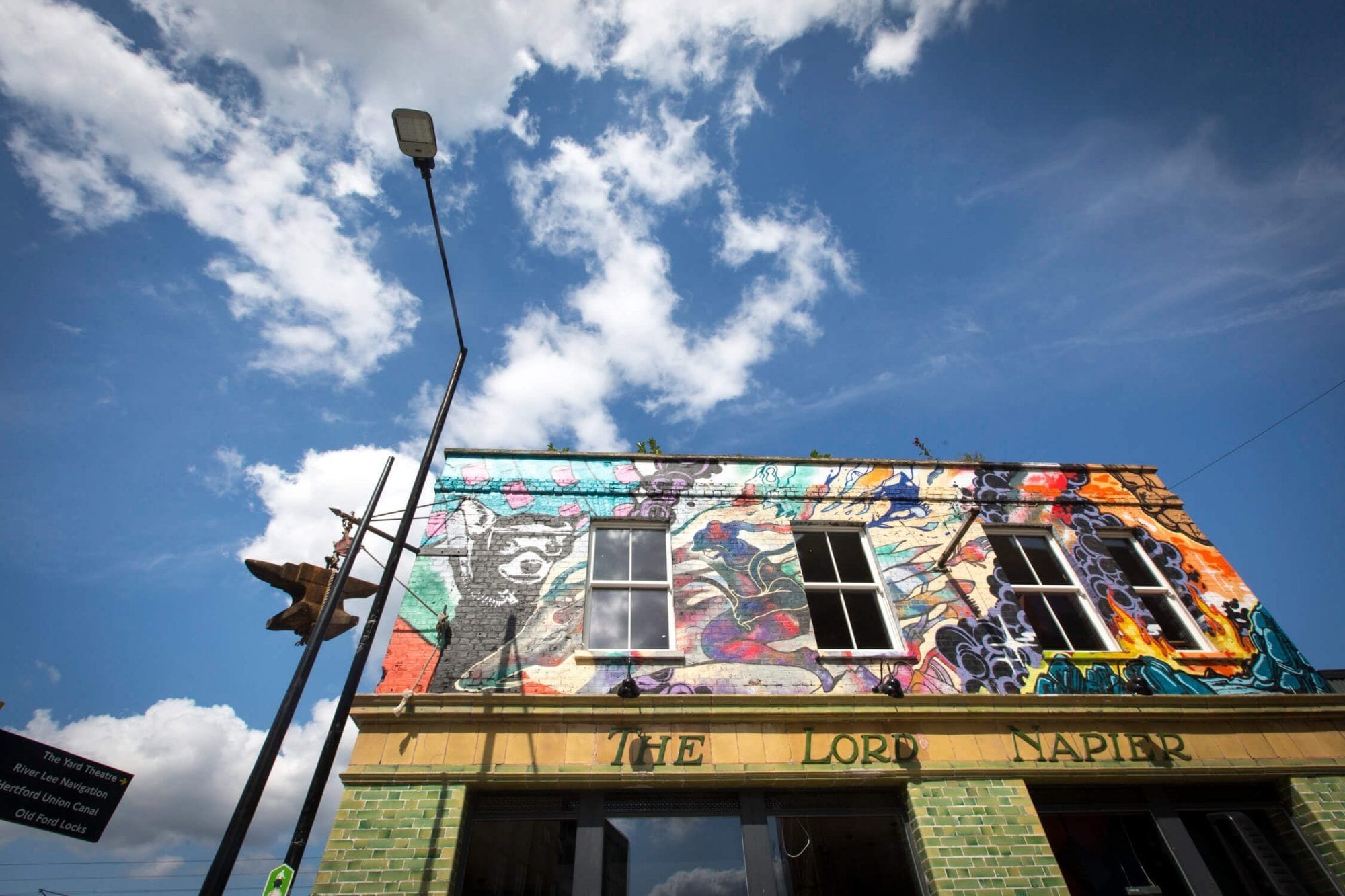 exterior of the lord napier star in hackney wick london