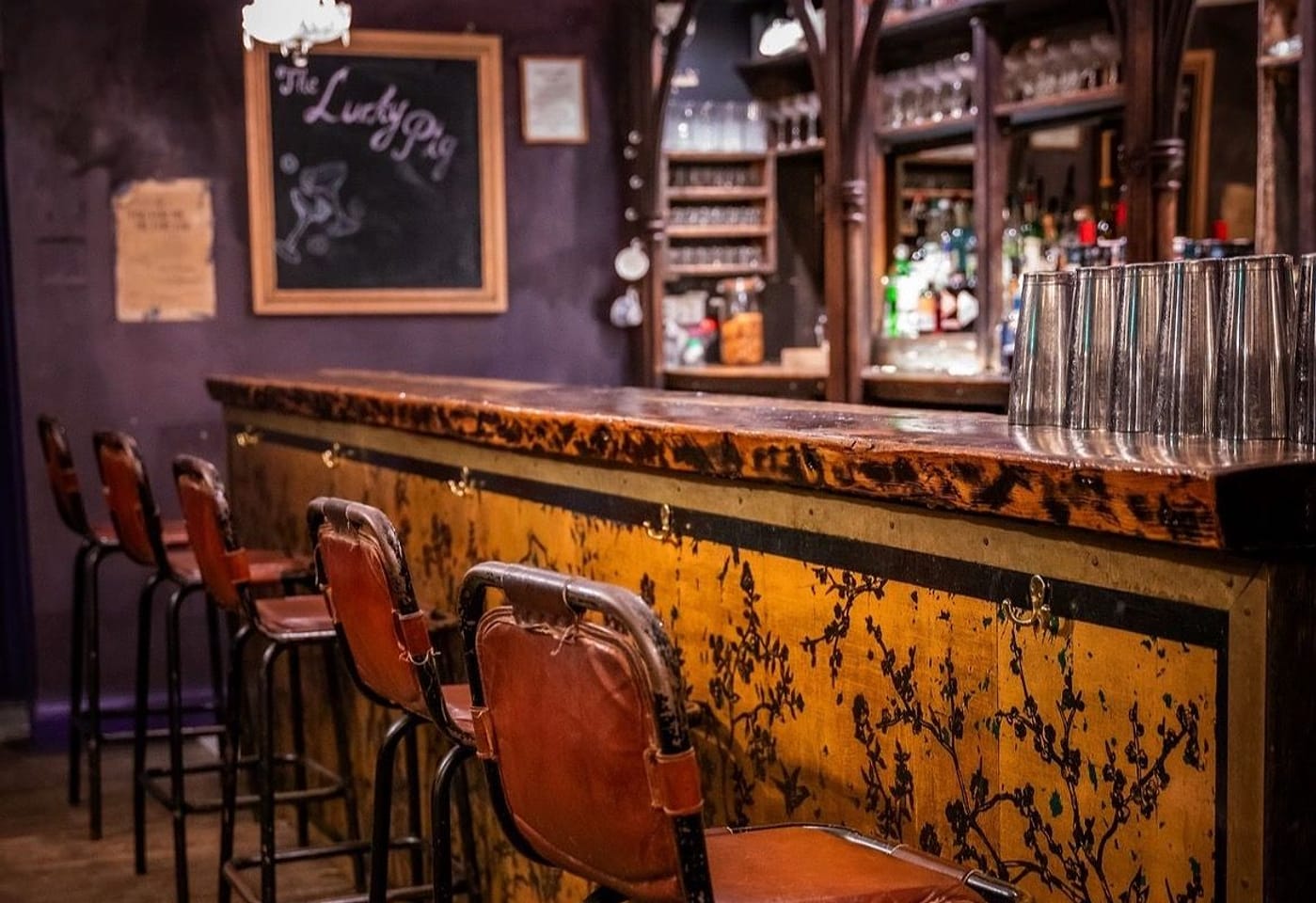 the lucky pig Fitzrovia cocktail bar London