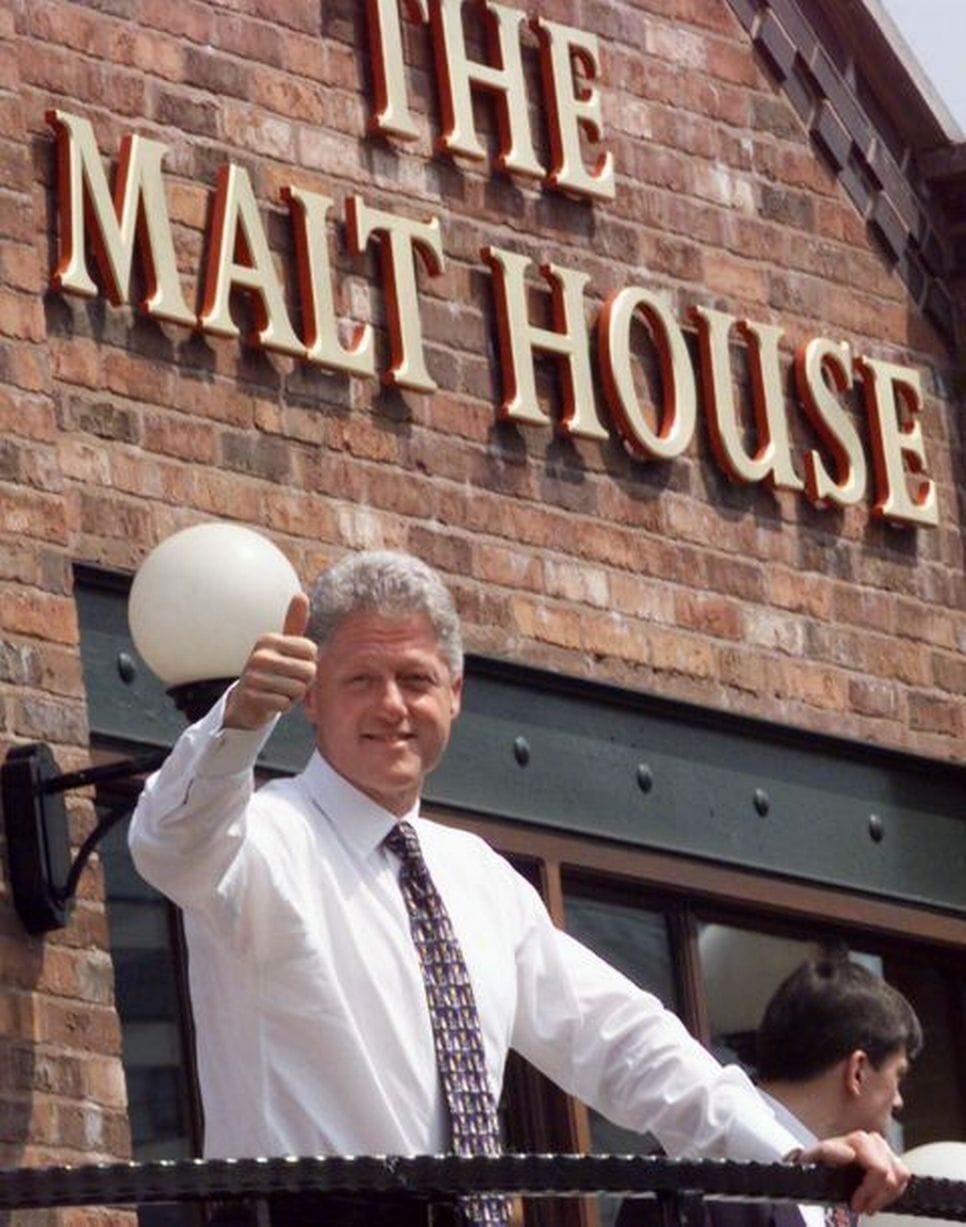 the malt house birmingham rooftop bars bill clinton