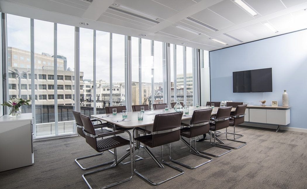 meeting room at news building london bridge