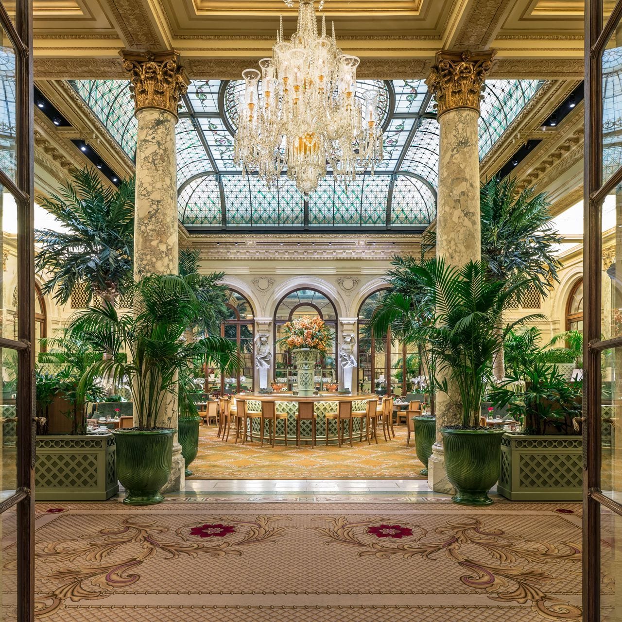 Sip tea like Eloise on Christmas in Upper Manhattan: The Palm Court at The Plaza Hotel  1