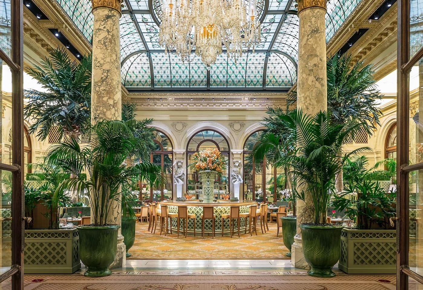 Sip tea like Eloise on Christmas in Upper Manhattan: The Palm Court at The Plaza Hotel 1