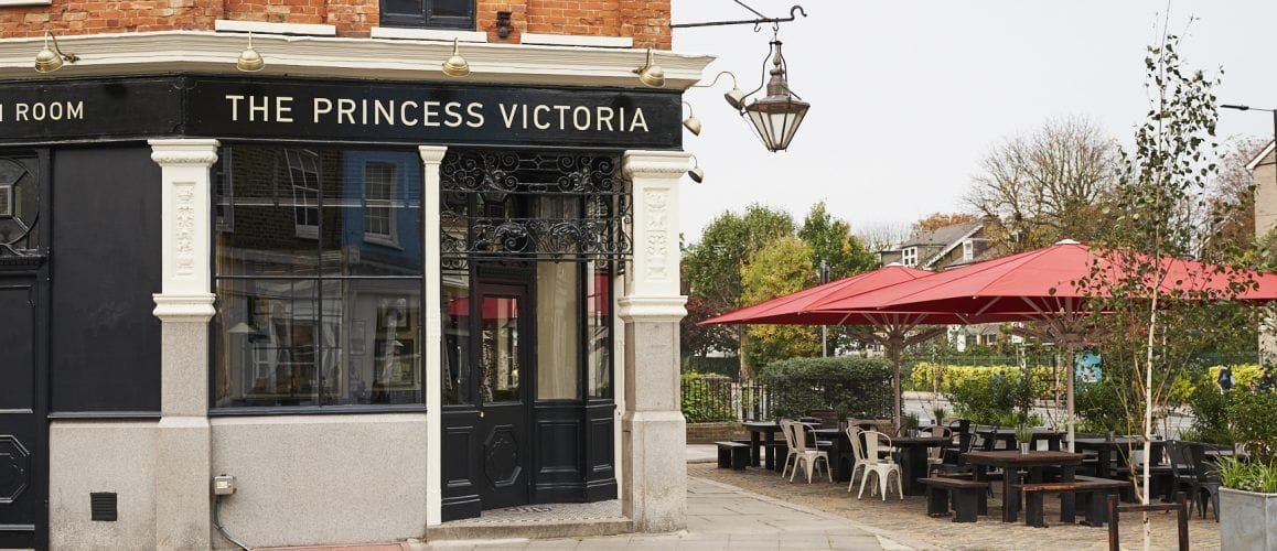 exterior of the princess victoria pub in shepherds bush london bar