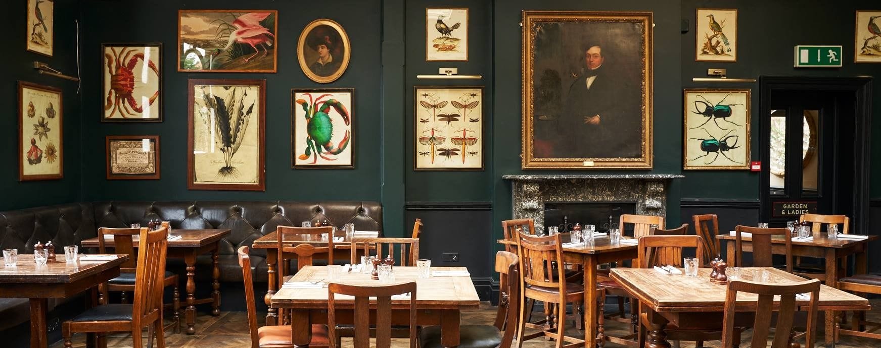 interior of the princess victoria pub in shepherds bush london bar