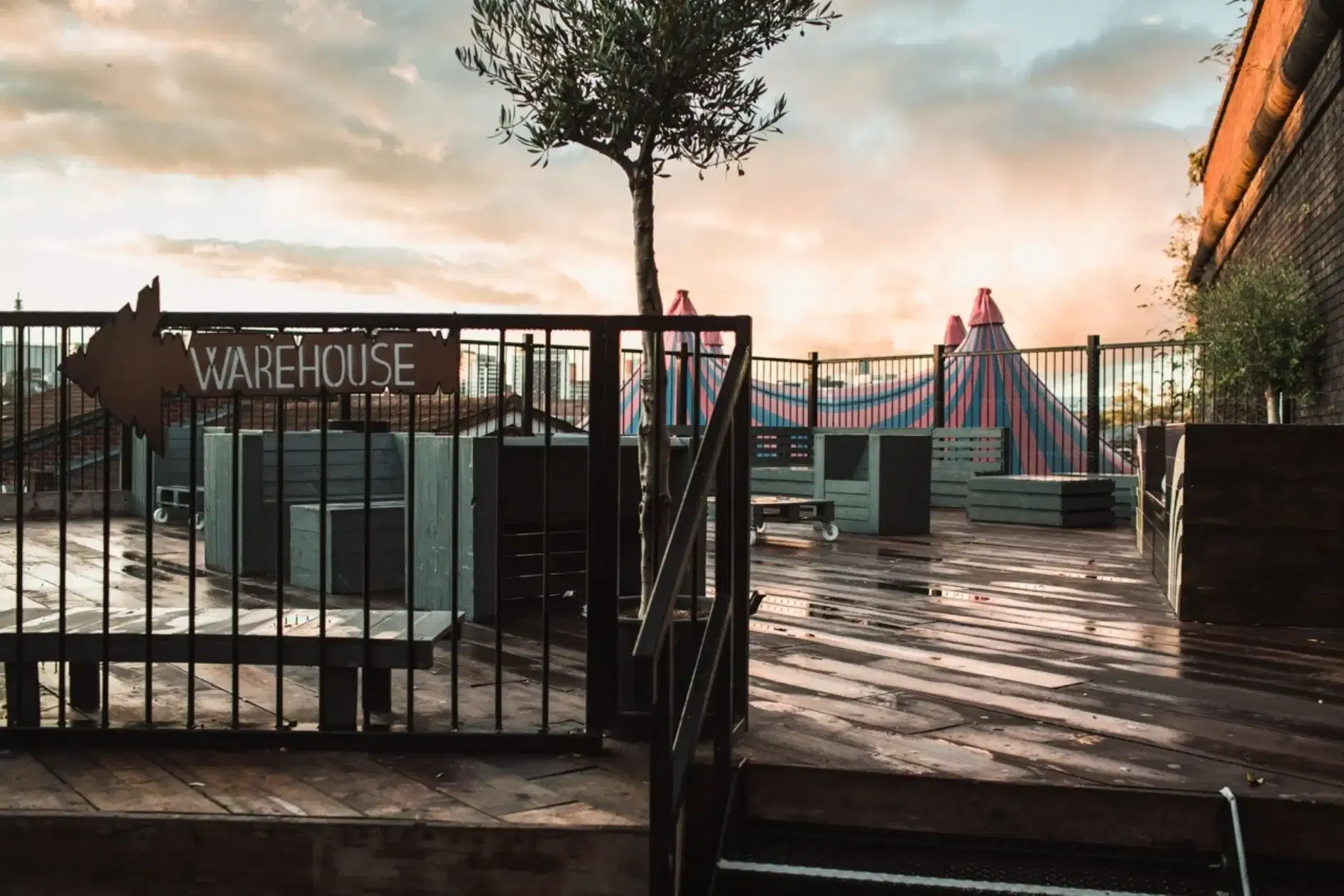 A Birmingham rooftop bar in Digbeth: The Roof Terrace: The Rainbow Venues image 3