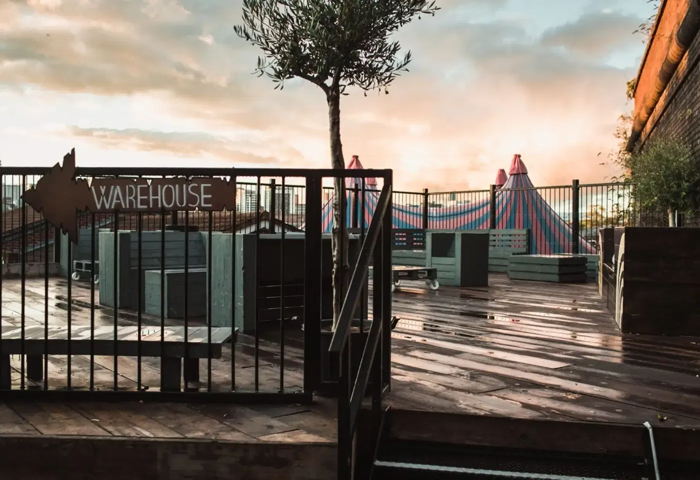 A Birmingham rooftop bar in Digbeth: The Roof Terrace: The Rainbow Venues image 3