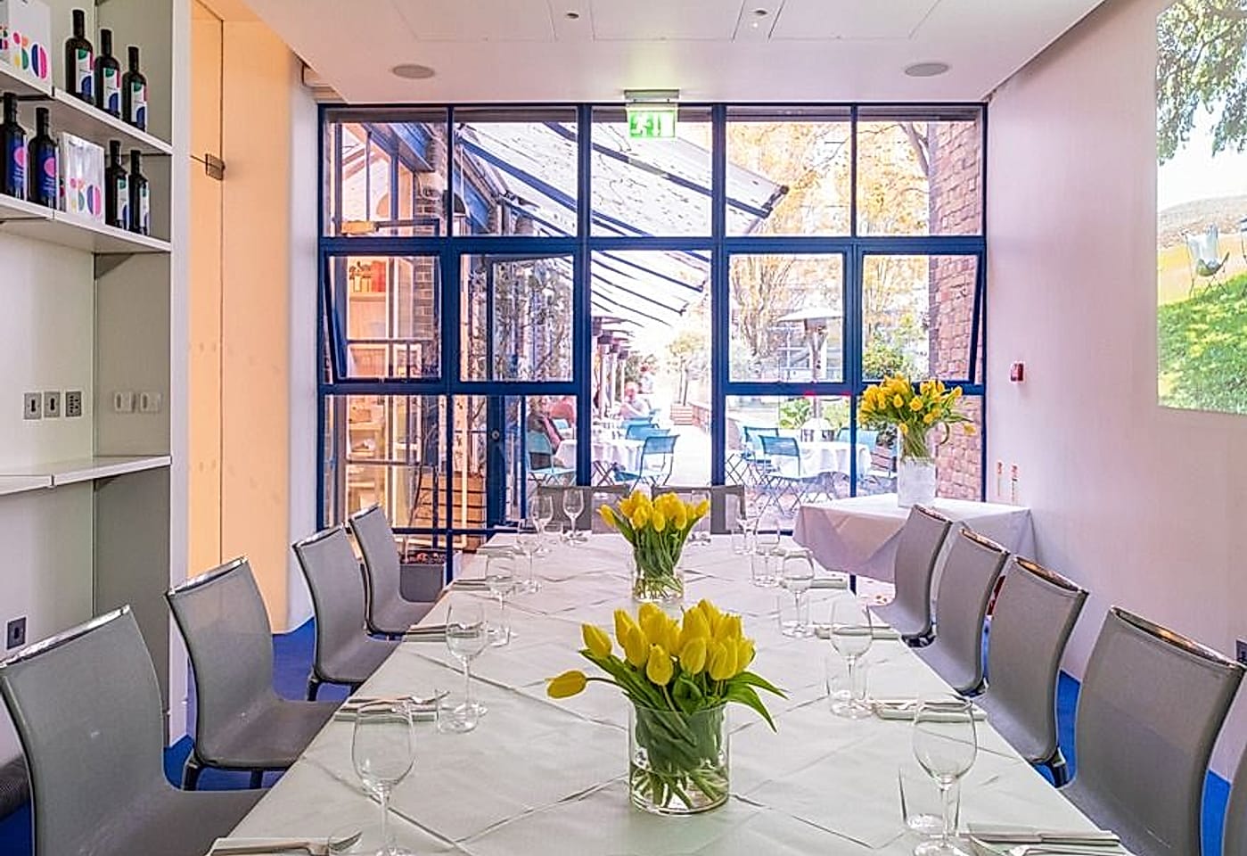 For a classic wine + food pairing: The River Café image 2