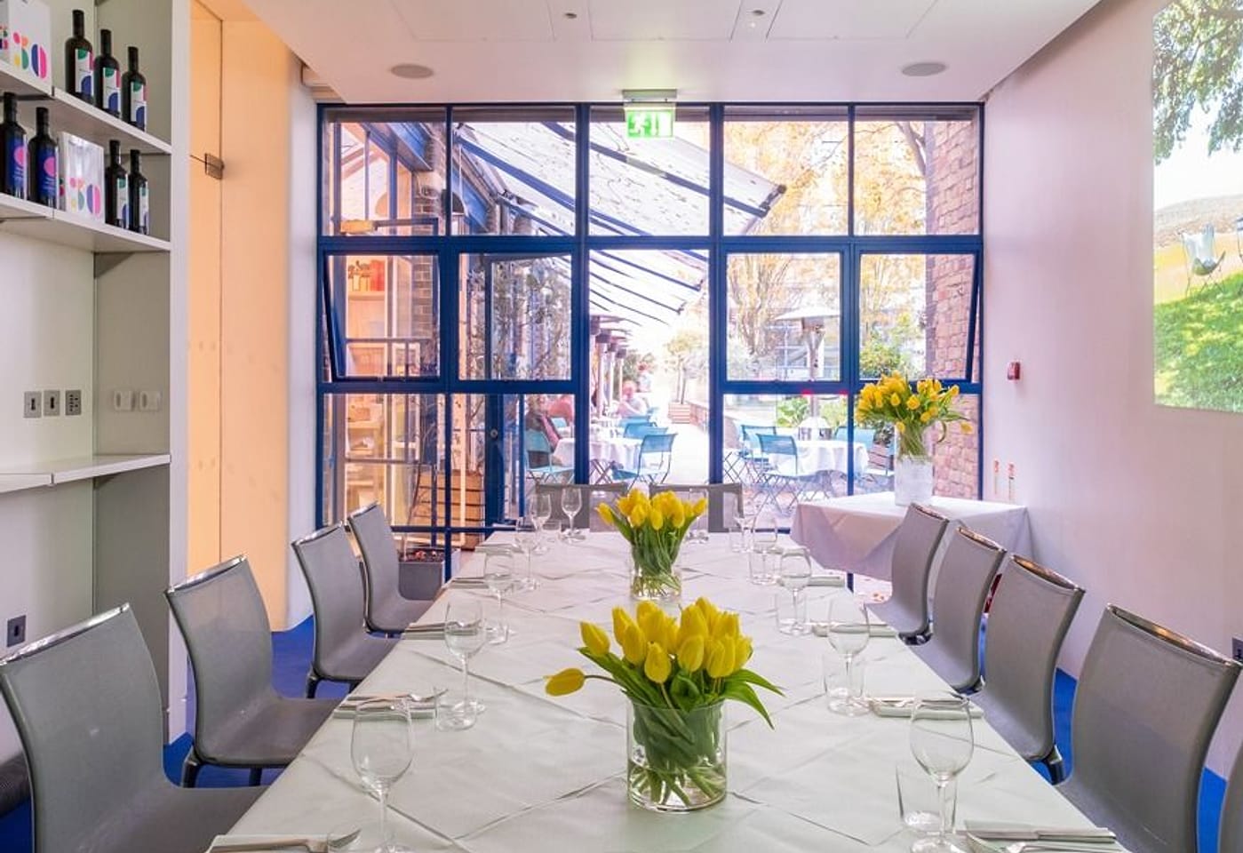 For a classic wine + food pairing: The River Café image 2