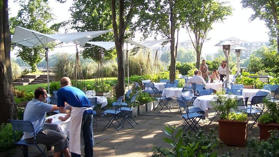 Dine privately with Thames views: The River Café1