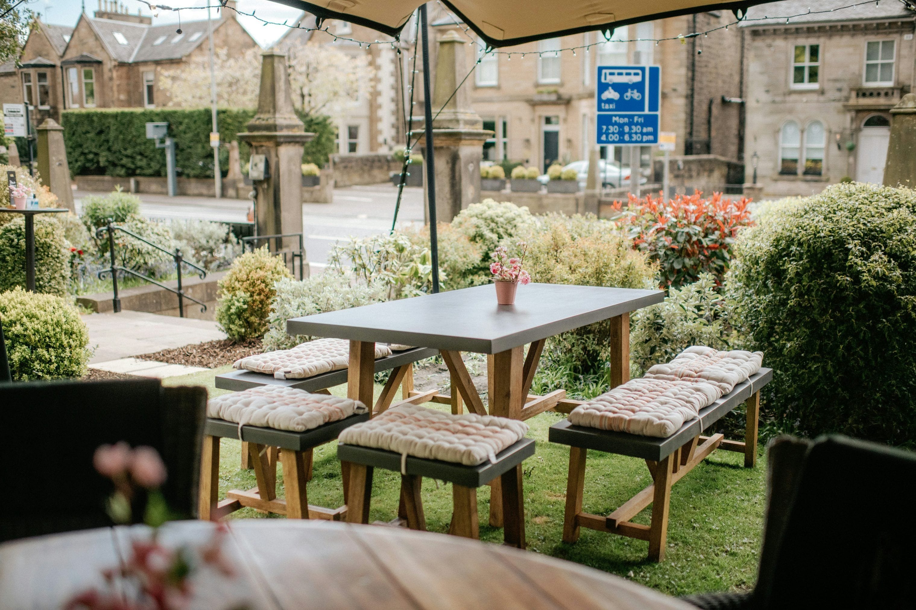 the roseate garden edinburgh