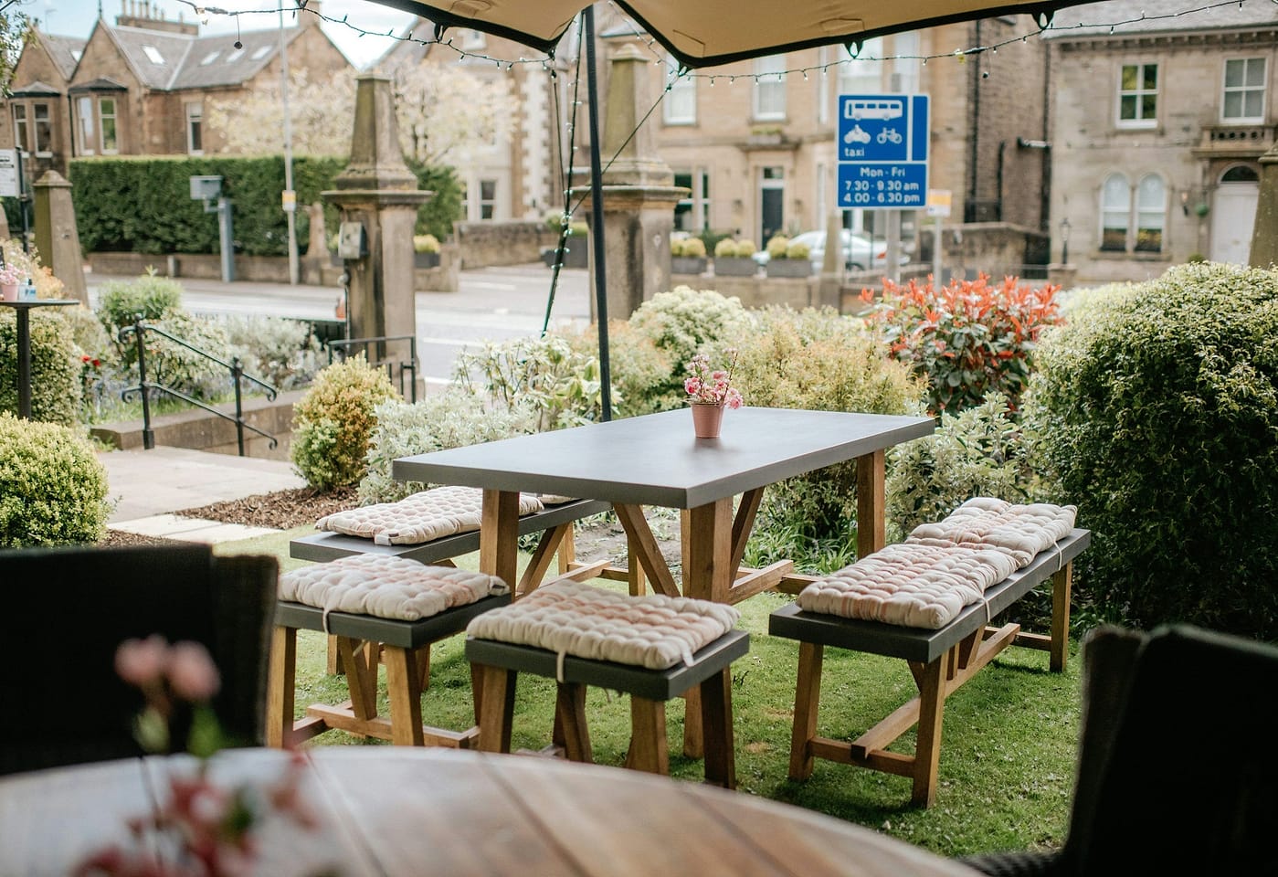 the roseate garden edinburgh