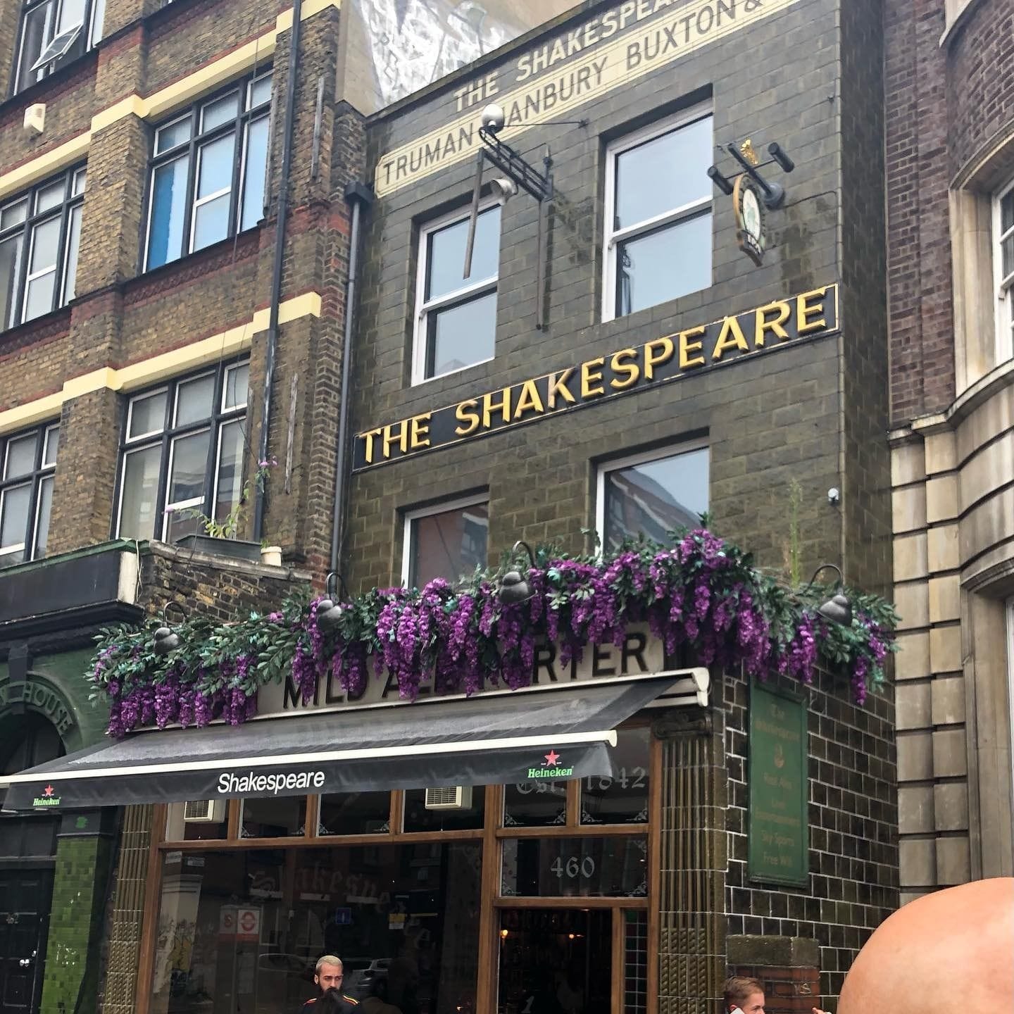 the shakespeare bethnal green bar london 