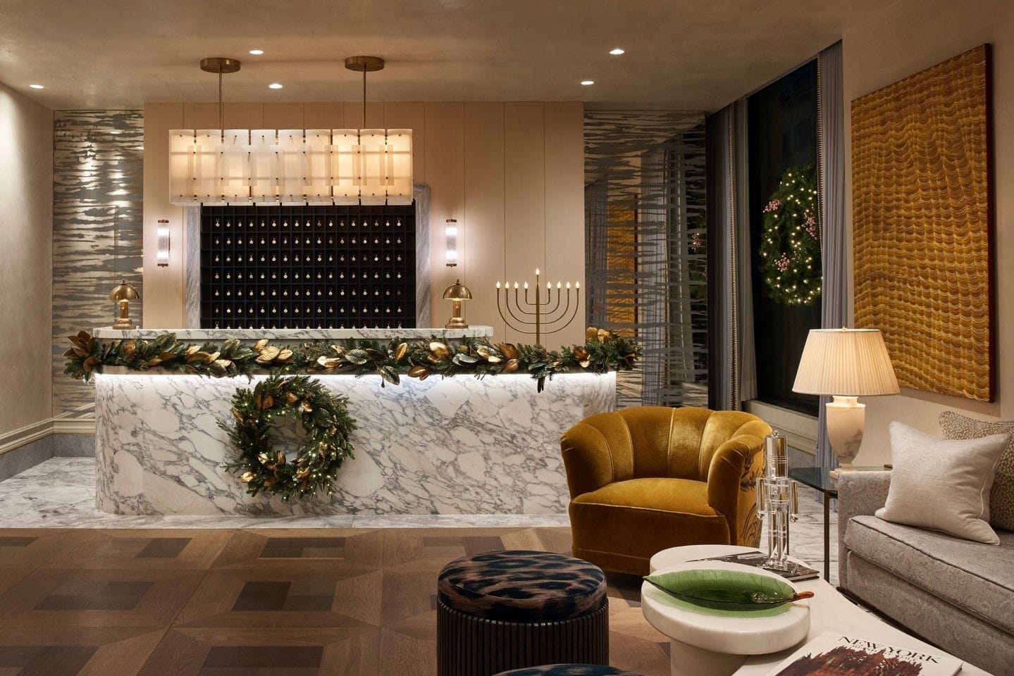 Invest in a glamorous Christmas party at this Lower Manhattan venue: The Wall Street Hotel image 2