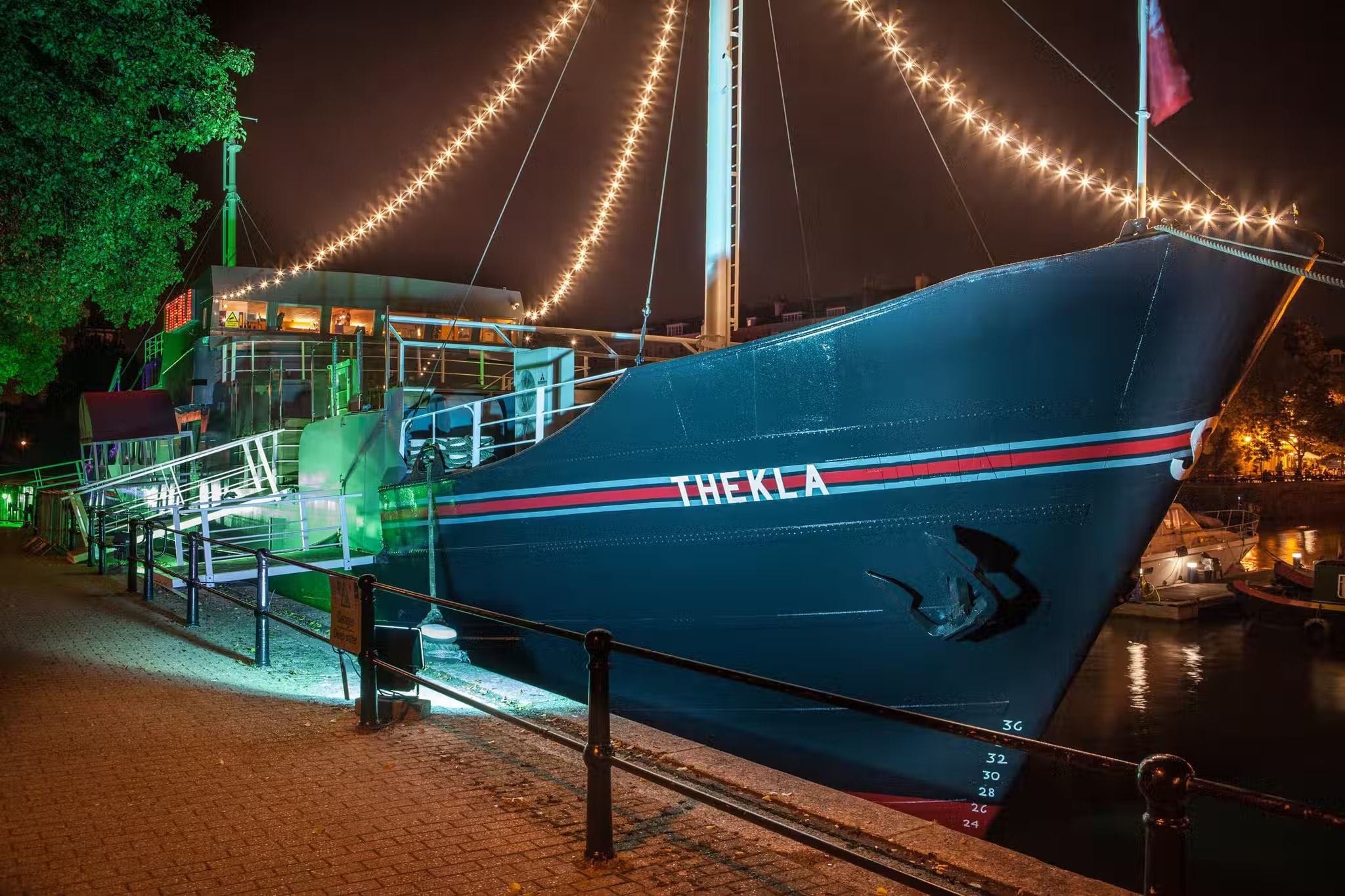 thekla bristol unique christmas party venues 1