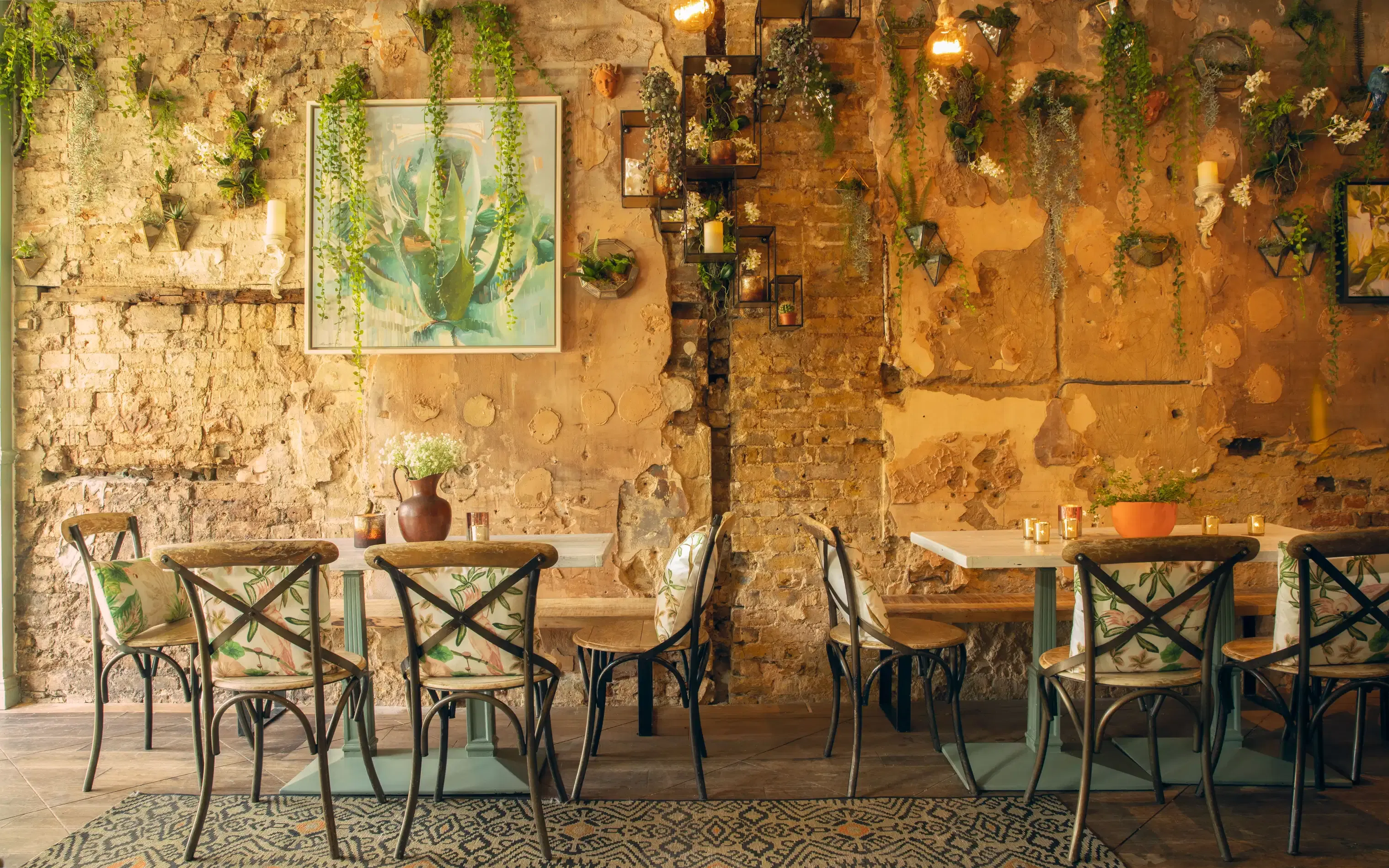 The Clapham private dining room with a flat party feel: The Little Orange Door image 2