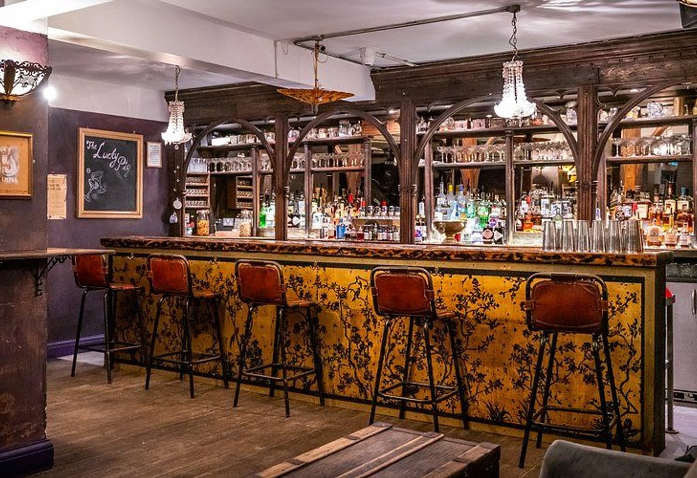 The classic basement cocktail bar: The Lucky Pig1