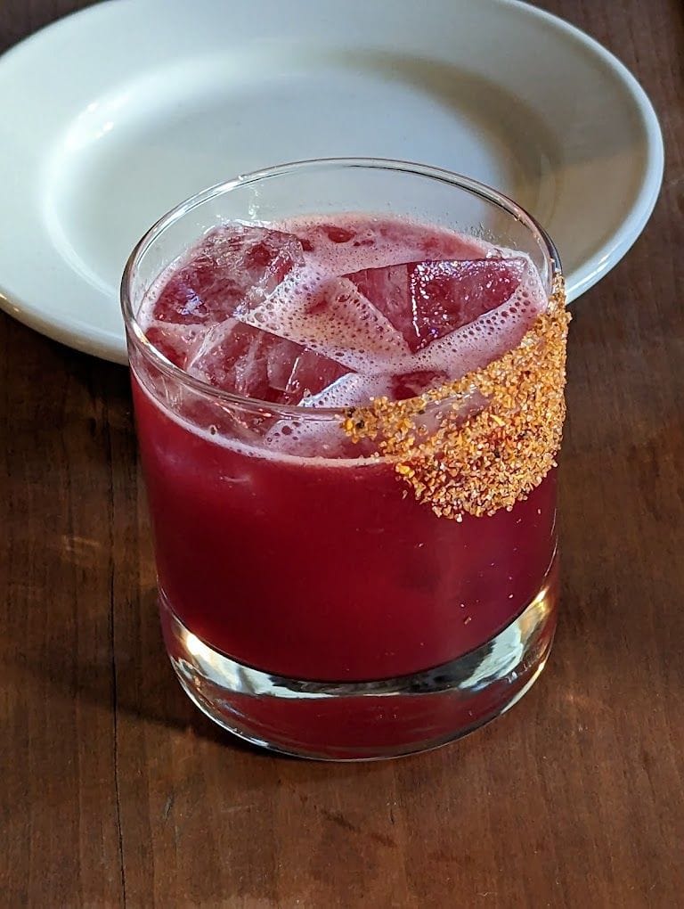 A drink offering at Tiny & The Bar Upstairs, one of the best bars in Manhattan, NYC.