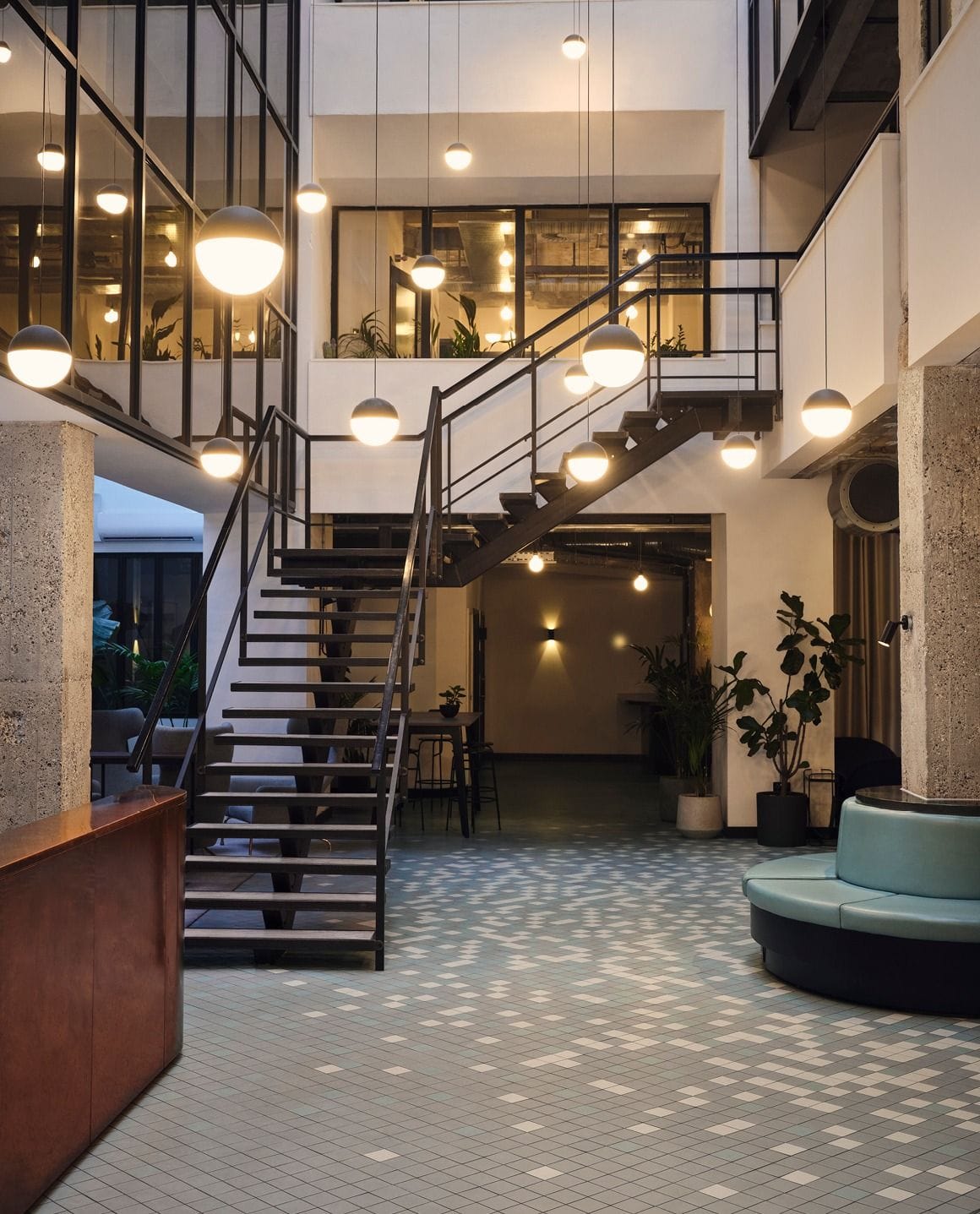 reception of tog albert house in hackney london