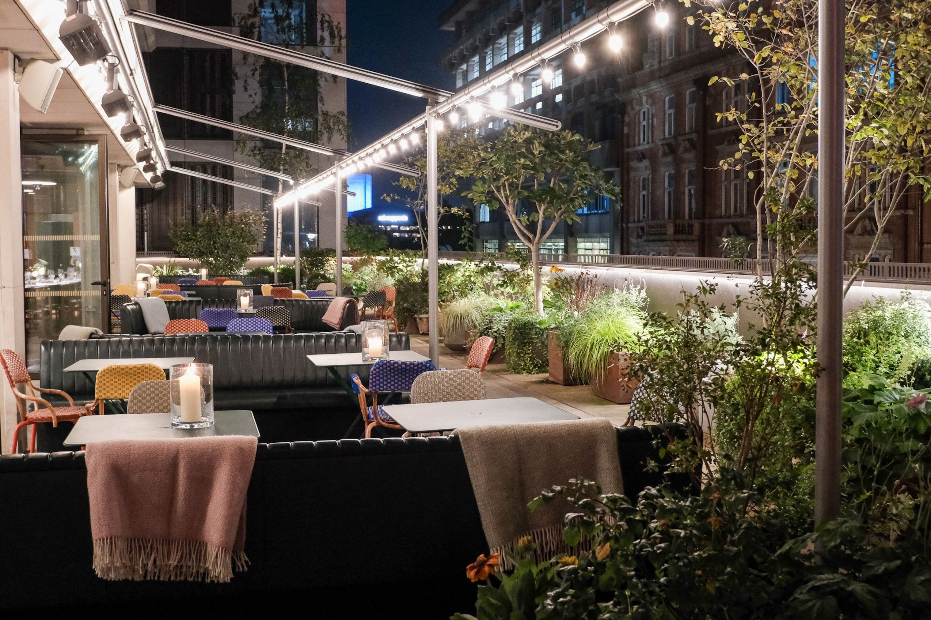 toklas terrace private dining in london with a view