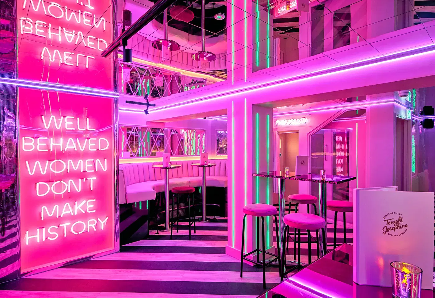 Sassiest Cocktail Bar in Birmingham: Tonight Josephine 1