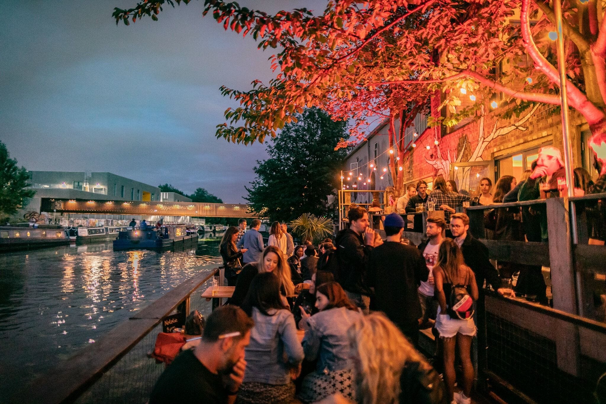 deck seating at two more years in hackney wick london