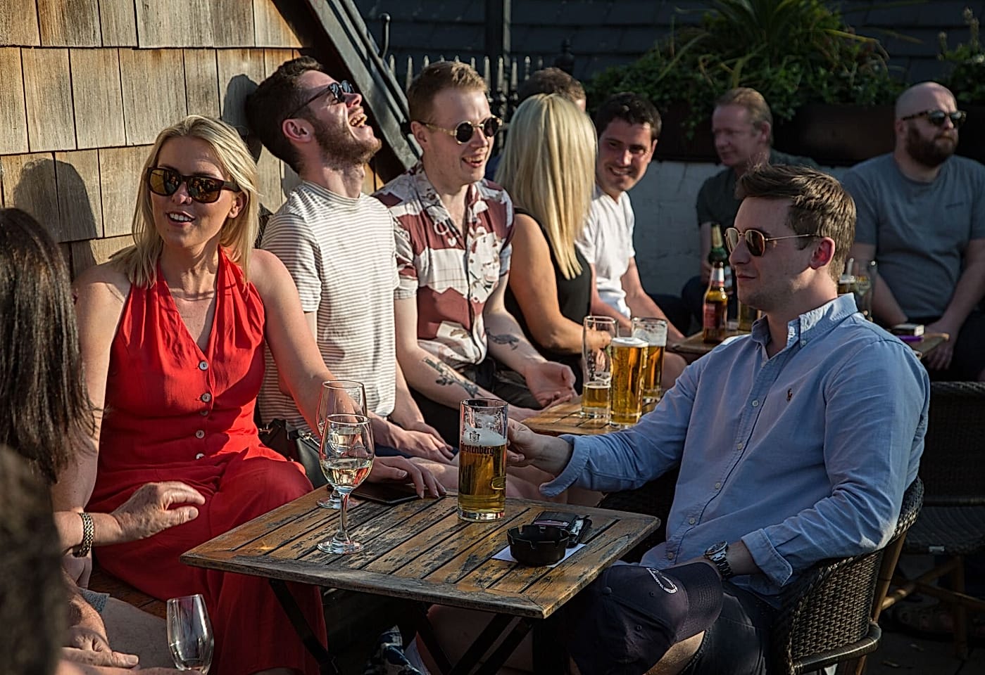 ubiquitous chip roof terrace glasgow summer party venue