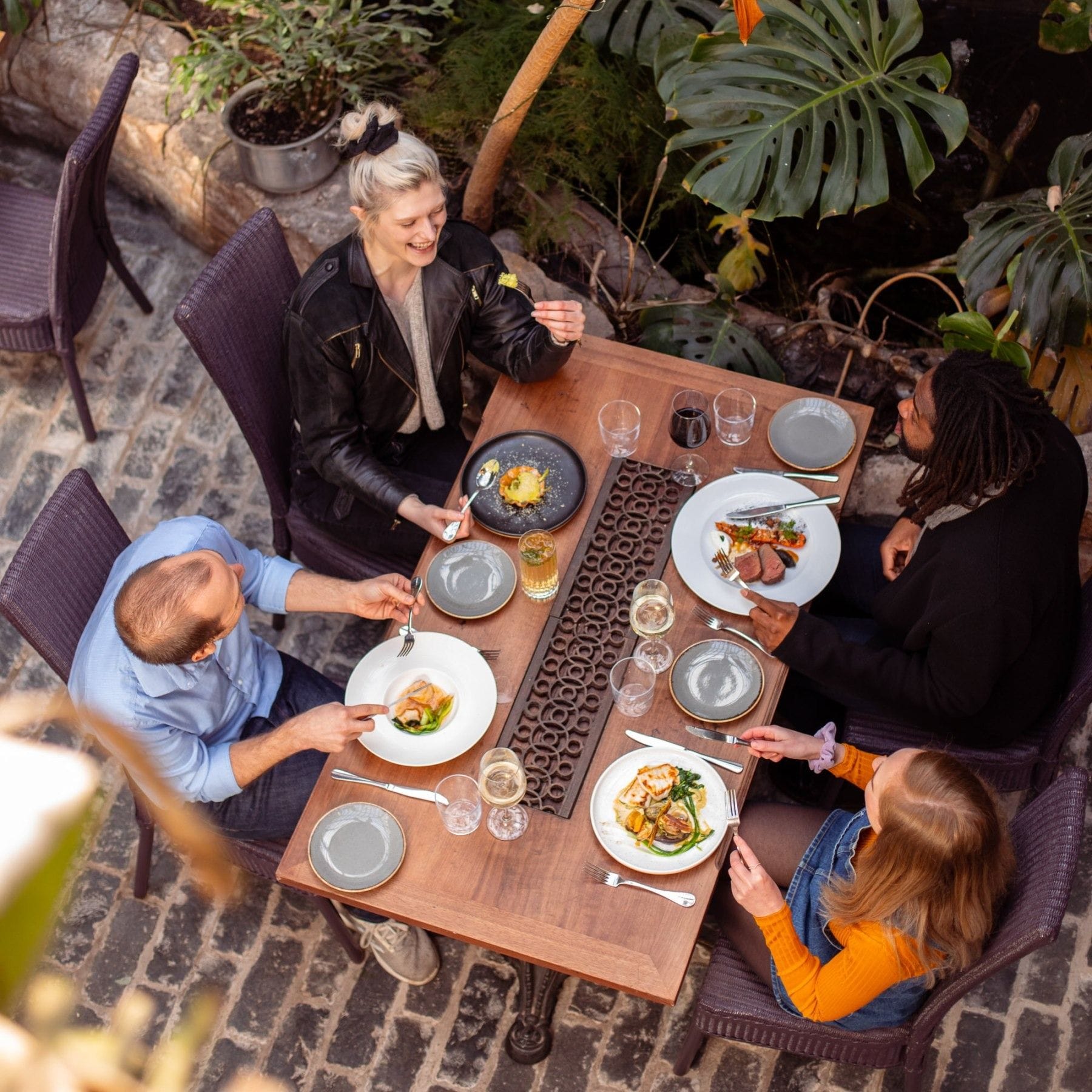 ubiquitous chip roof terrace glasgow summer party venue