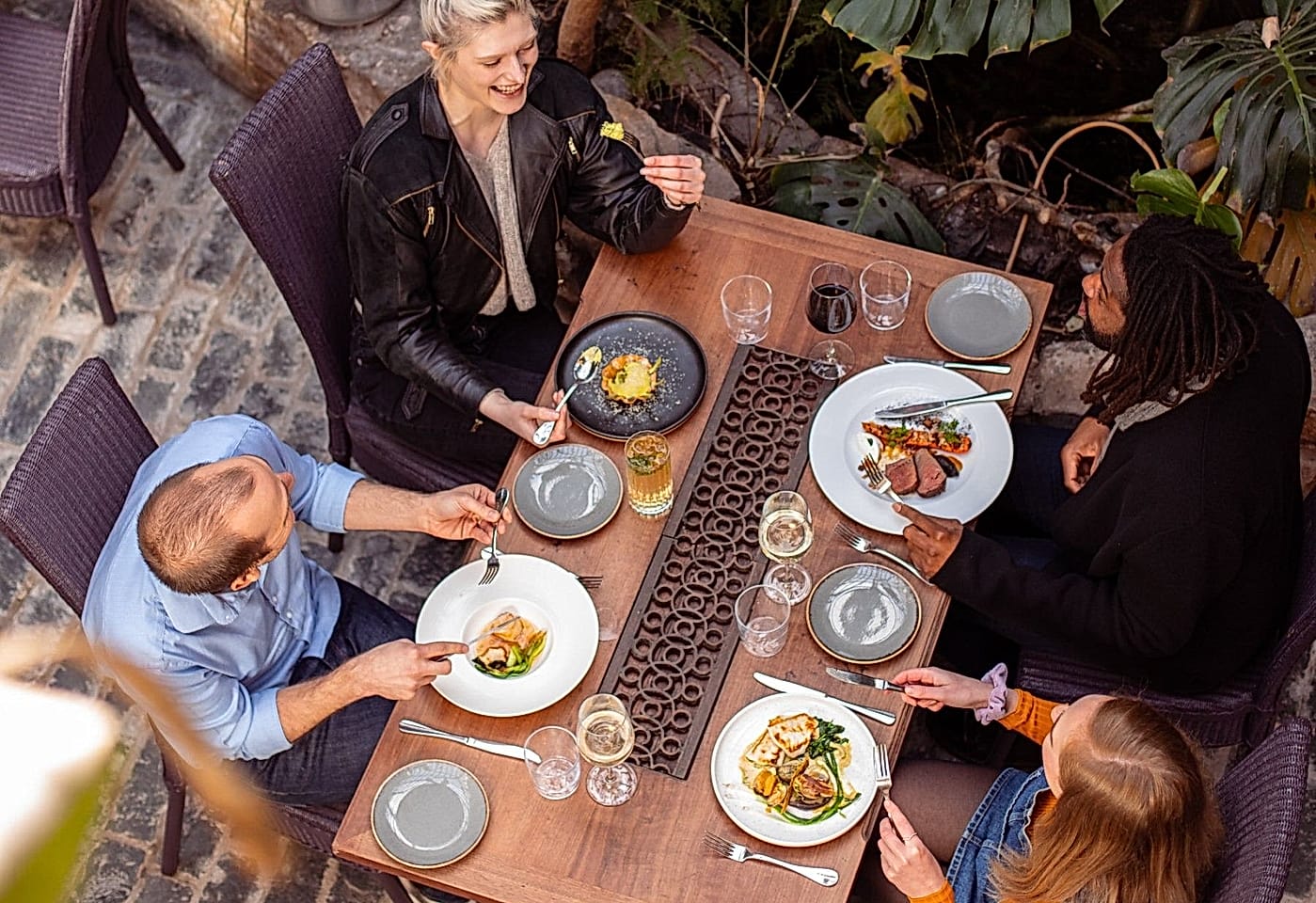 ubiquitous chip roof terrace glasgow summer party venue