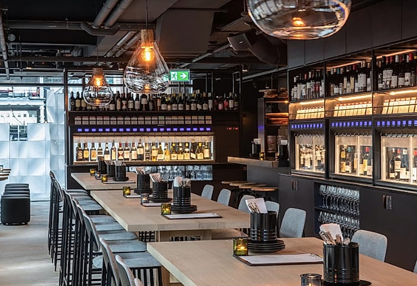 private dining at vagabond in canary wharf london