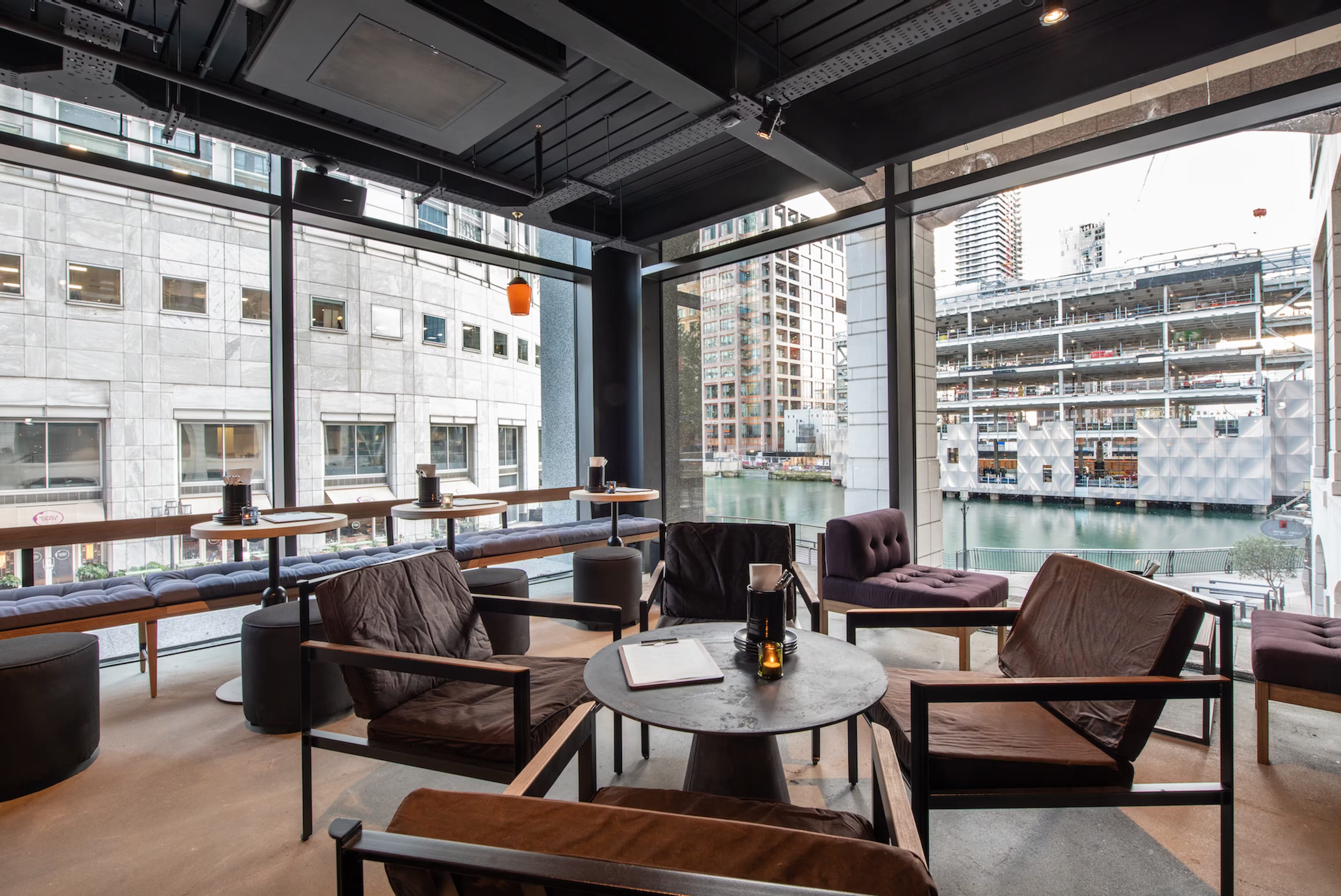 private dining at vagabond in canary wharf london