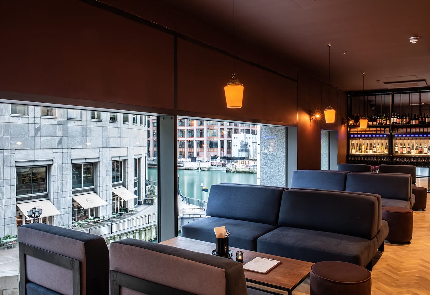private dining at vagabond in canary wharf london