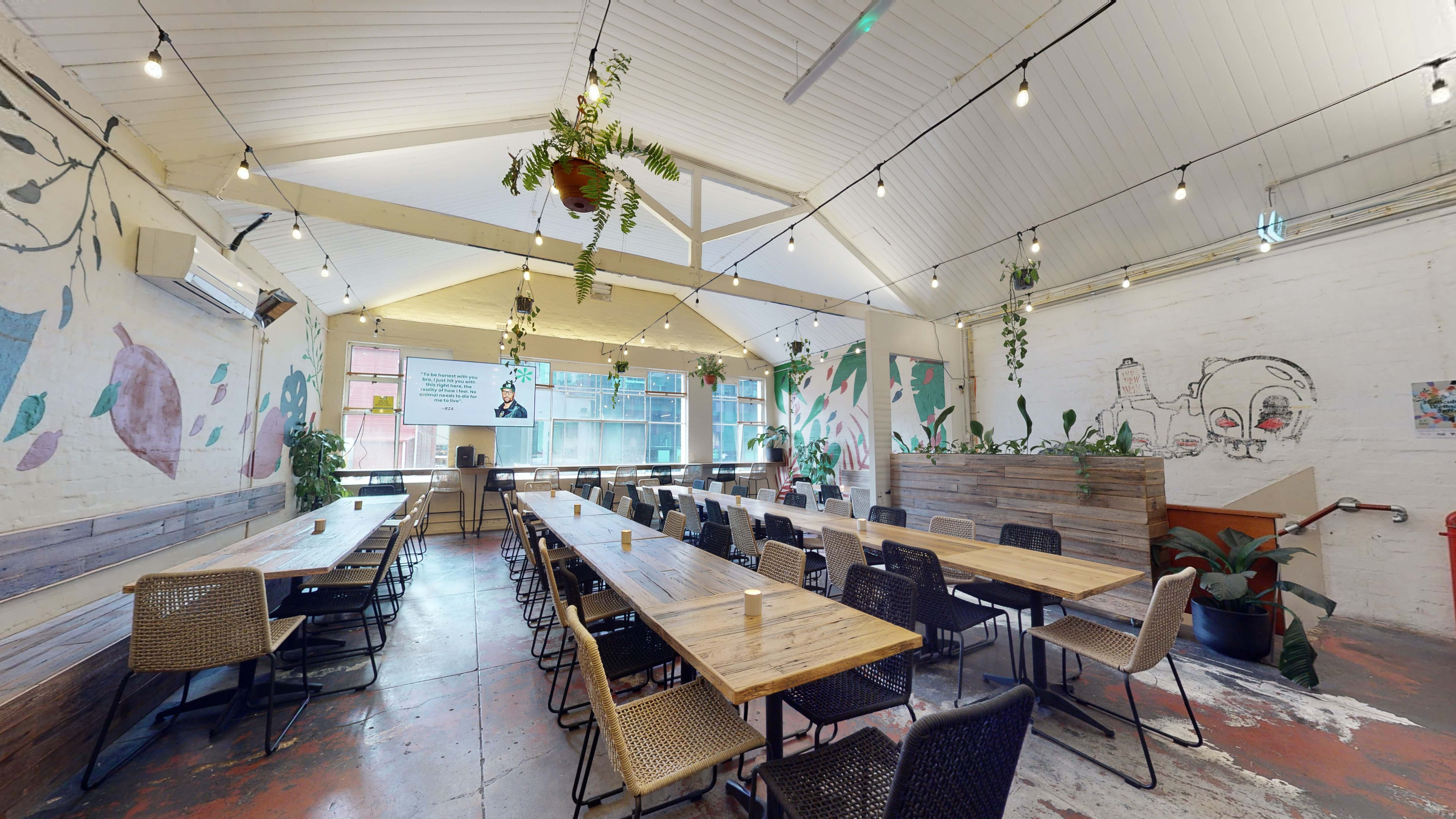 Vegie Tribe | Upstairs | Venue Hire Melbourne | 2