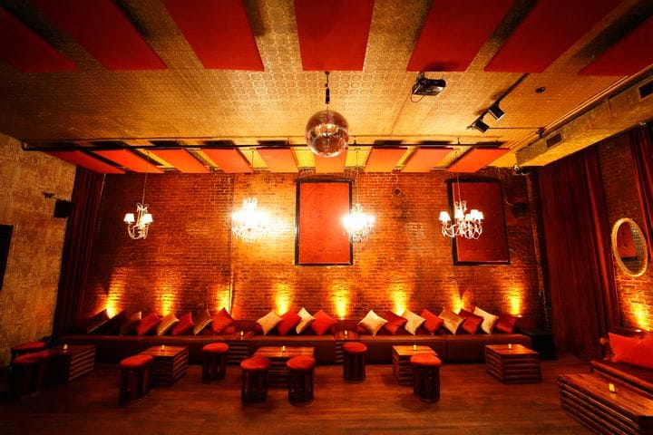 velvet room holiday party venue brooklyn