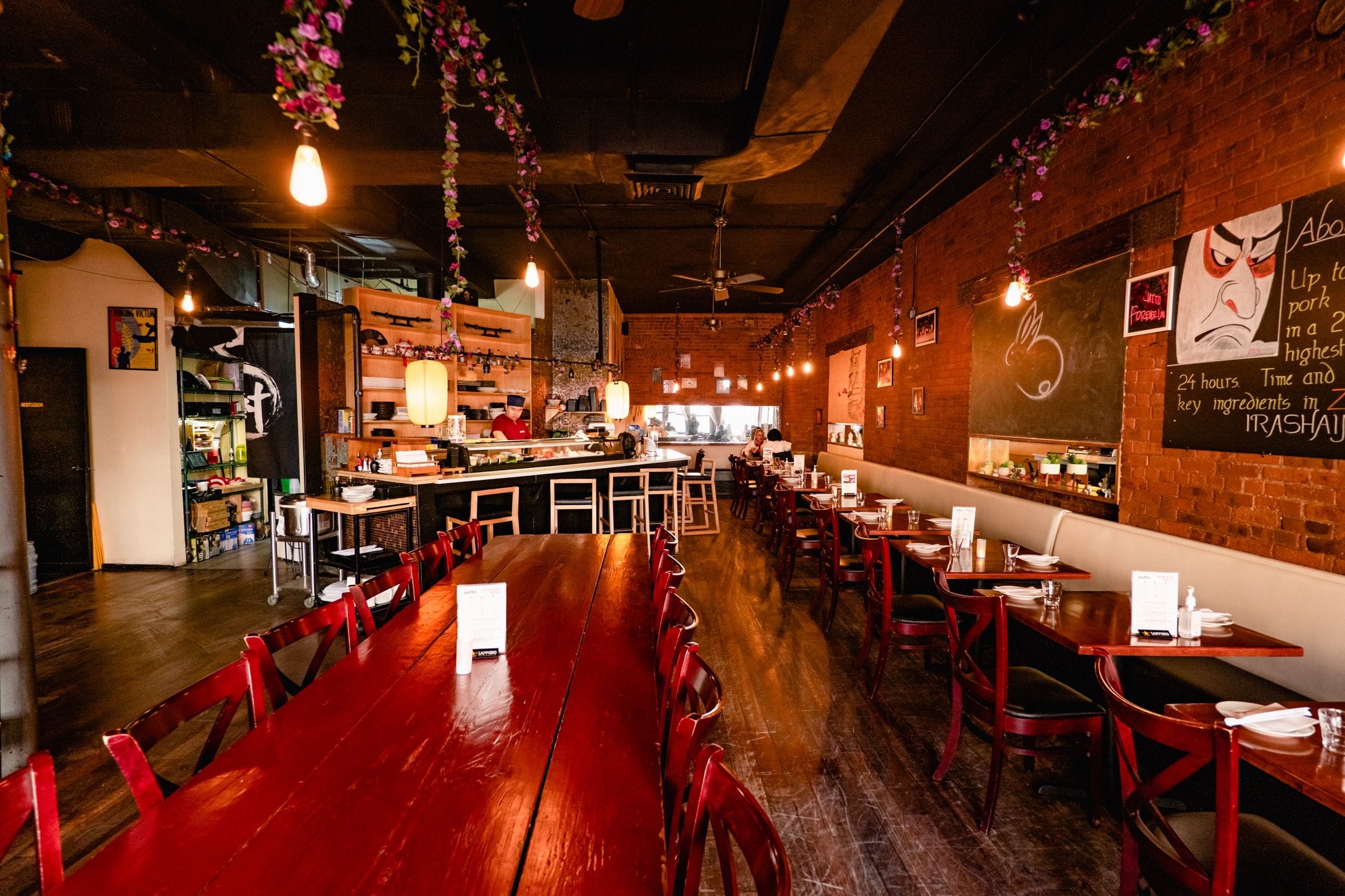 A sushi-and-sake birthday celebration in Lower Manhattan: Zutto1